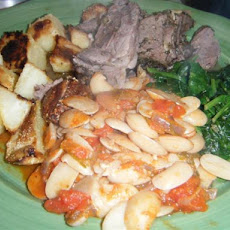 Slow Roasted Paper Wrapped Leg of Lamb from Olive Magazine April