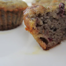 Blackberry Banana Muffins