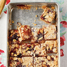 Peach Melba Shortbread Bars