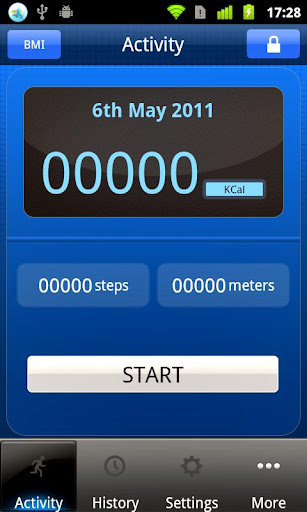 Calorie Counter Pedometer