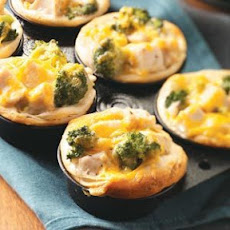 Broccoli-Chicken Cups