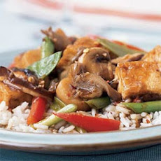 Triple-Mushroom Stir-Fry with Tofu