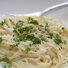 Lemon Tossed Linguine