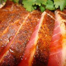 Red Chile Seared Tuna With Teriyaki Glaze