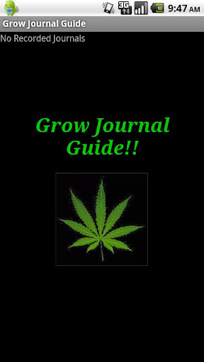 Grow Journal Guide