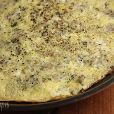 Mushroom-Shallot Frittata