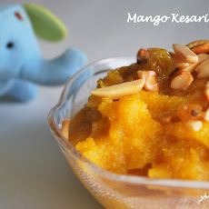 Mango Semolina Pudding/ Mango Halwa