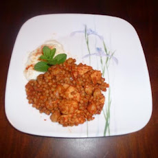 Maftoul With Chicken - Middle Eastern (Israeli Cous Cous)