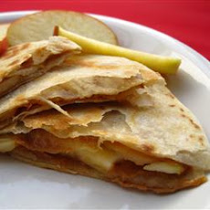 Peanut Butter Fiend Quesadillas