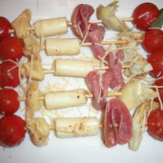 Party Antipasto Skewers