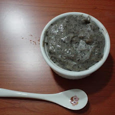 Sesame Blancmange (It's Black!, Not White)