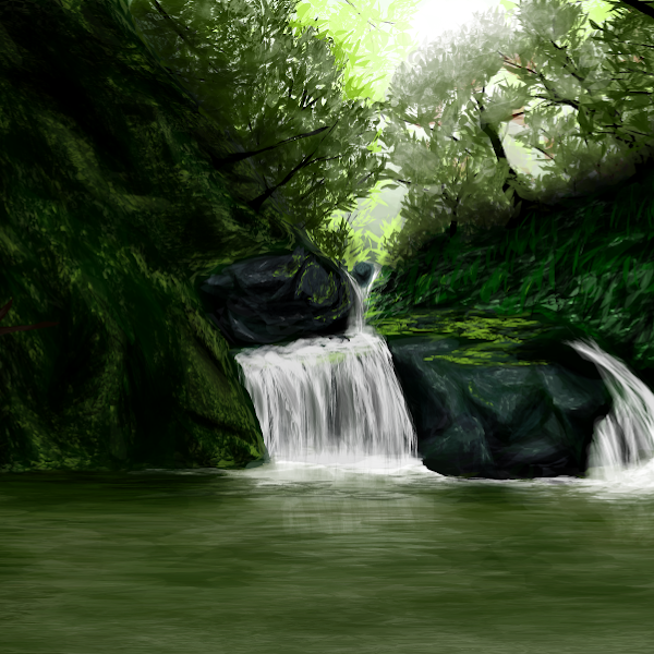 Forest Scene » drawings » SketchPort