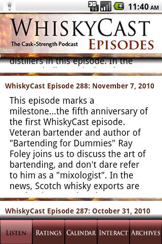 WhiskyCast