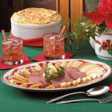 Canadian Bacon With Apples