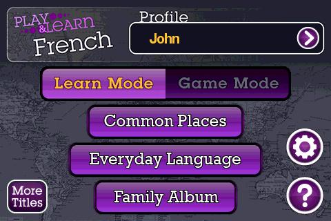 Play and Learn French