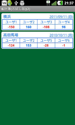 MahjongScoreCard