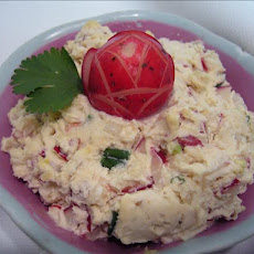 Red Radish Cheese Spread