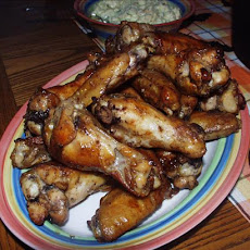 Marinated Baked Chicken Wings