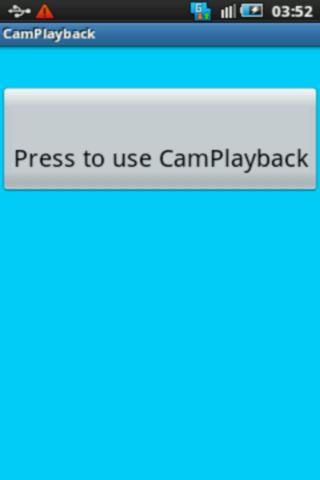 Cam Playback