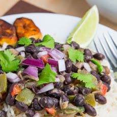 Cuban Black Beans and Rice (Moros y Cristianos)