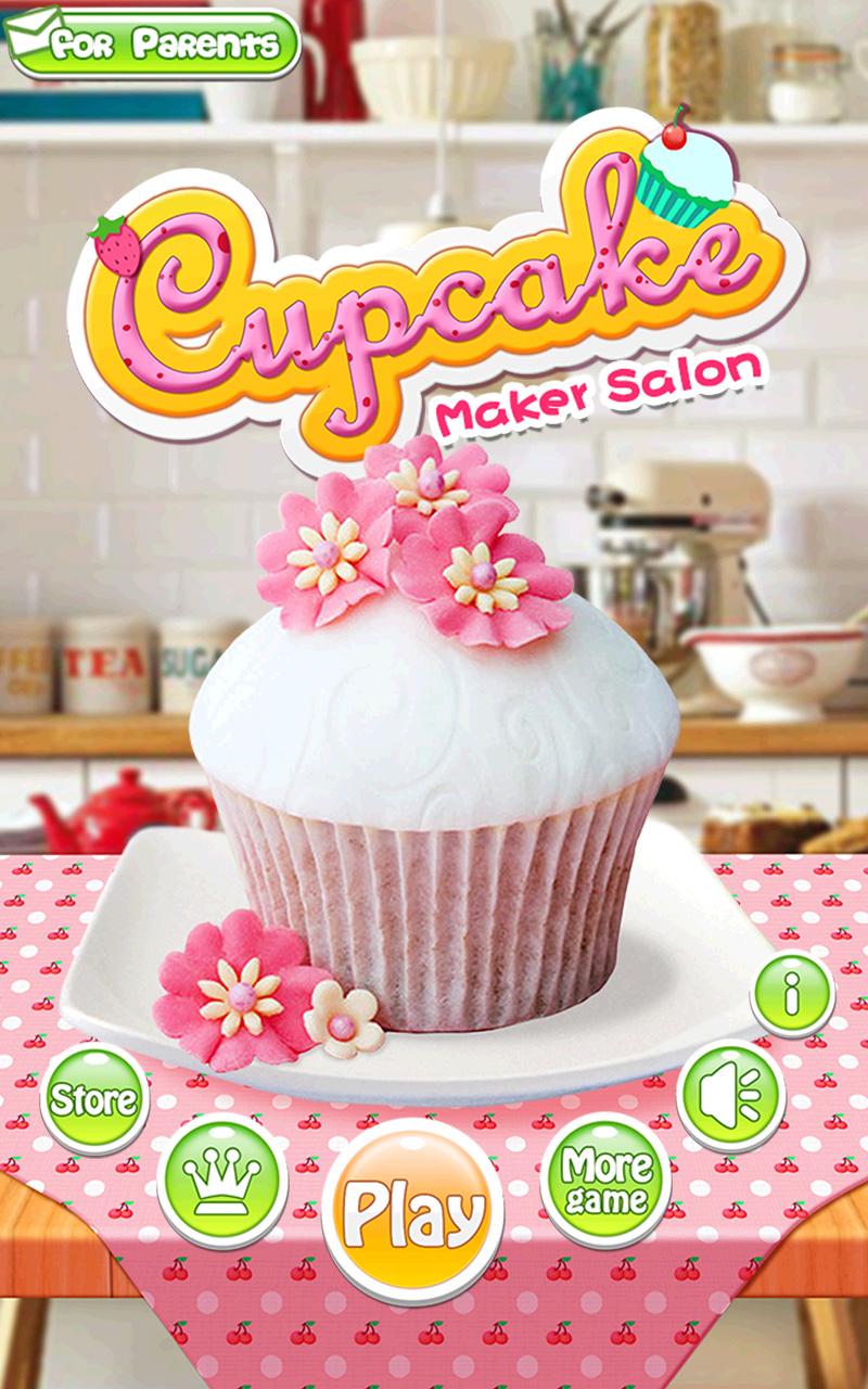 Android application Cupcake Maker Salon screenshort