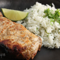 Garlic Lime Marinated Pork Chops
