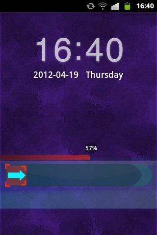 GO Locker Theme Dark Purple