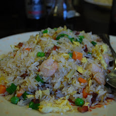 Salt and Pepper Shrimp with Thai Fried Rice
