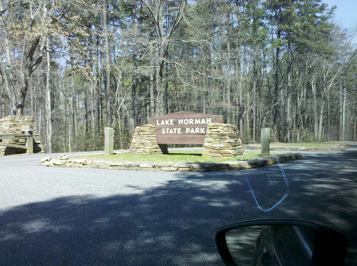 Lake Norman State Park Entrance