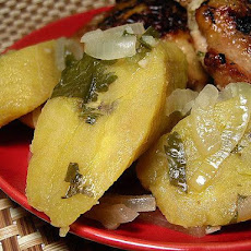 Spicy Matoke (Plantains)