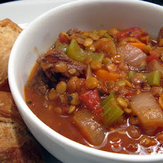 Beer and Maple Lentil Stew