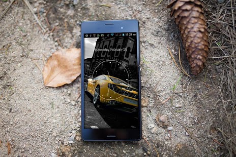 How to install Dashing Yellow Car AnalogClock lastet apk for pc