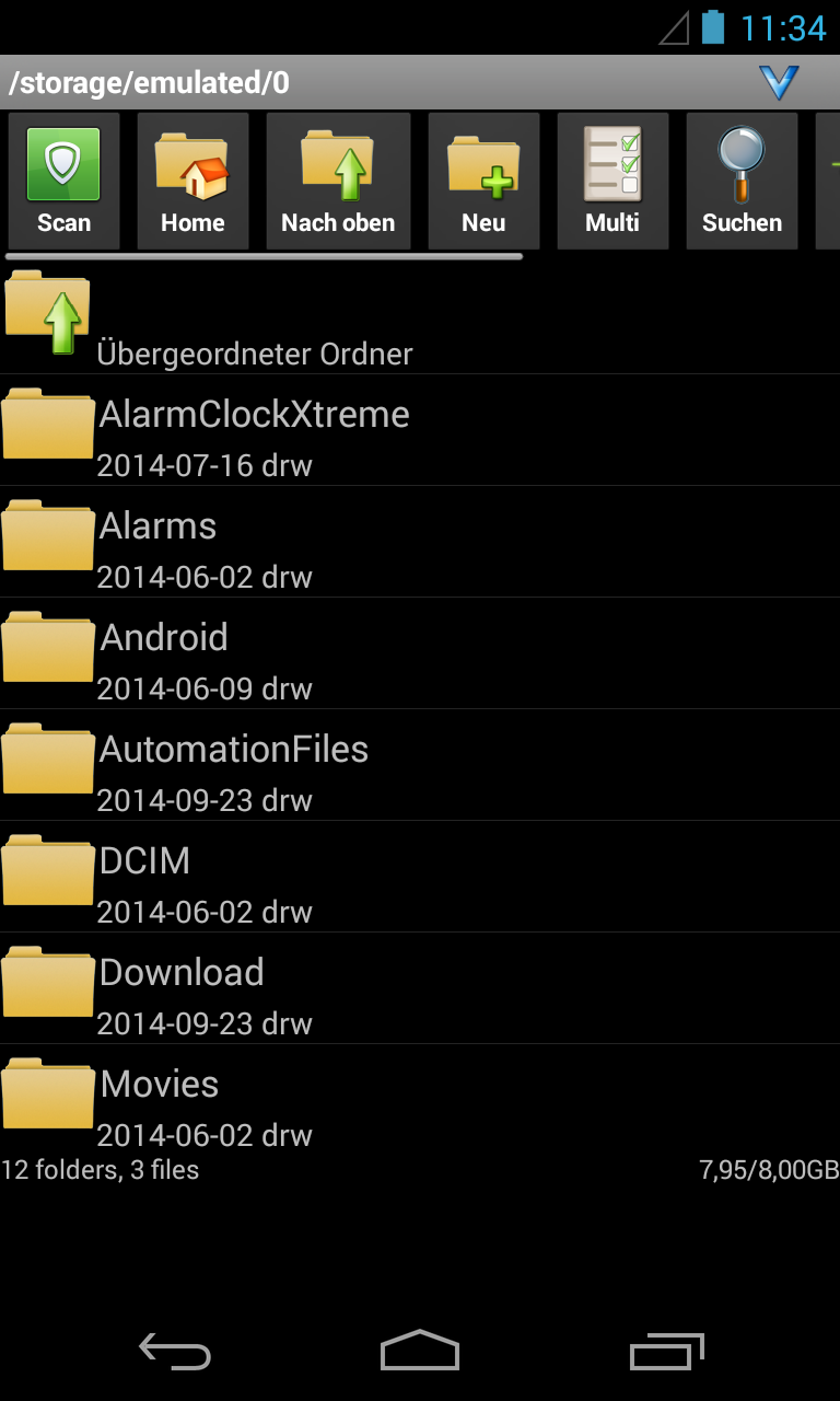 Android application AndroZip™ FREE File Manager screenshort