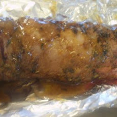 Rubbed, Glazed & Grilled Pork Tenderloin