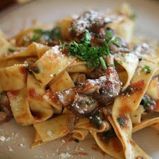 Pappardelle with Vegetable 