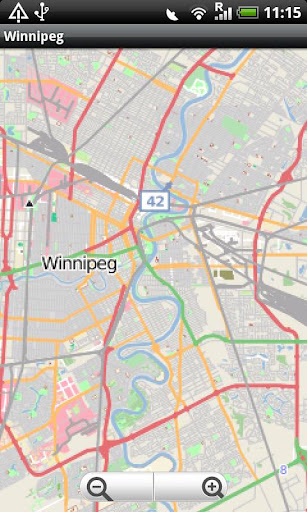 Winnipeg Street Map