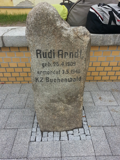 Gedenkstein Rudi Arndt