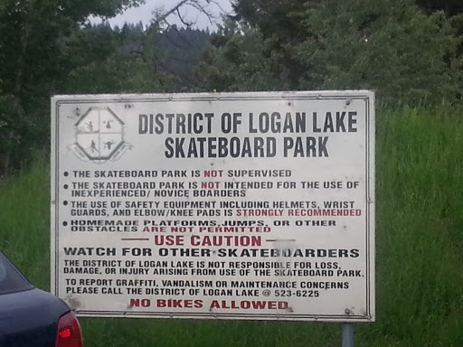 Logan Lake Skateboard Park 