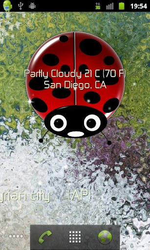 Lucky Ladybug w RSS Feed LWP