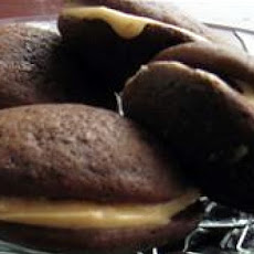 Stef's Whoopie Pies with Peanut Butter Frosting