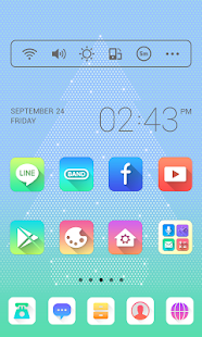 How to download ColofulED LINE Launcher theme 4.1 unlimited apk for pc