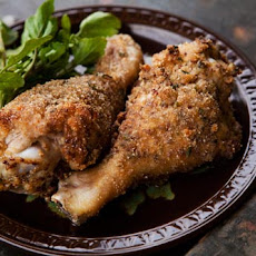 Breaded and Baked Chicken Drumsticks
