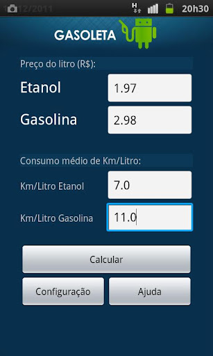 Gasoleta - Gasolina ou Etanol