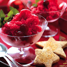 Cranberry Granita