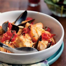 Quick Bouillabaisse Pasta
