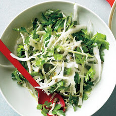 Cabbage and Parsley Slaw with Capers
