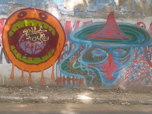 grafitti bruja de los colores