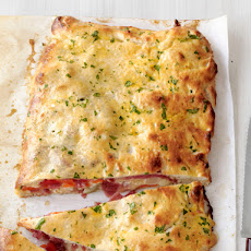 Salami-Mozzarella Calzone