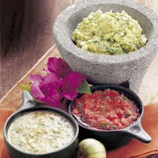 Guacamole with Roasted Tomatillos