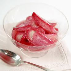Baked Rhubarb